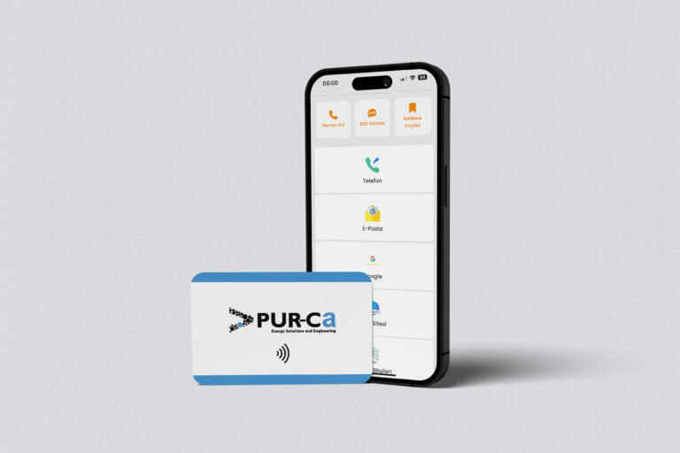 Purca | Kişisel NFC Kartvizit Tasarımı