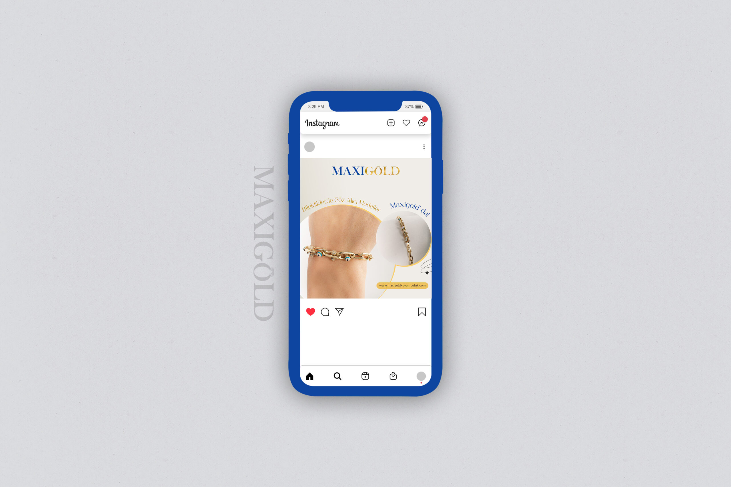 Maxigold Kuyumculuk | Sosyal Medya - Nano 360 Digital Media Agency